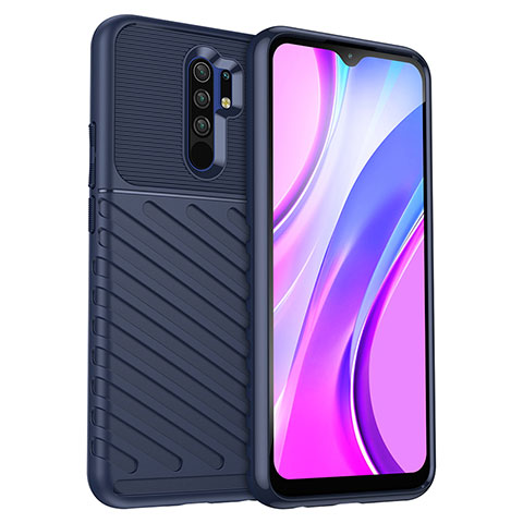 Funda Silicona Carcasa Goma Twill MF1 para Xiaomi Poco M2 Azul