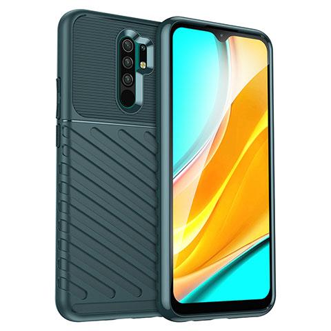 Funda Silicona Carcasa Goma Twill MF1 para Xiaomi Poco M2 Verde