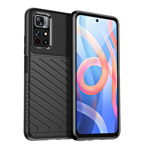 Funda Silicona Carcasa Goma Twill MF1 para Xiaomi Poco M4 Pro 5G Negro