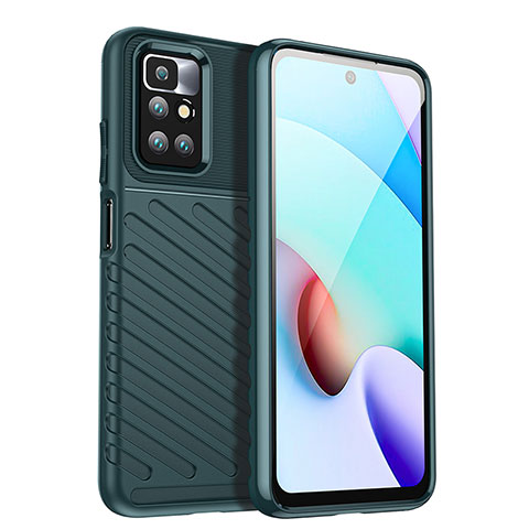 Funda Silicona Carcasa Goma Twill MF1 para Xiaomi Redmi 10 (2022) Verde