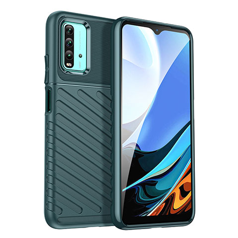 Funda Silicona Carcasa Goma Twill MF1 para Xiaomi Redmi 9T 4G Verde