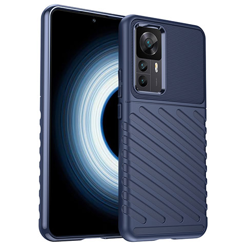 Funda Silicona Carcasa Goma Twill MF1 para Xiaomi Redmi K50 Ultra 5G Azul