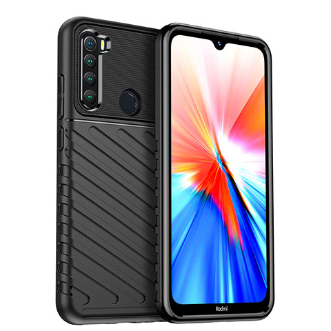 Funda Silicona Carcasa Goma Twill MF1 para Xiaomi Redmi Note 8 (2021) Negro