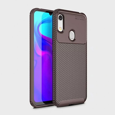 Funda Silicona Carcasa Goma Twill para Huawei Y6 Prime (2019) Marron