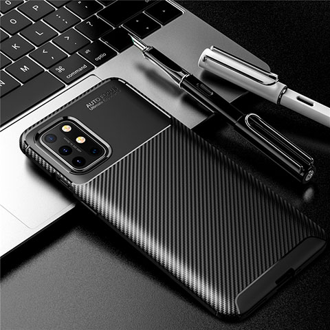 Funda Silicona Carcasa Goma Twill para OnePlus 8T 5G Negro