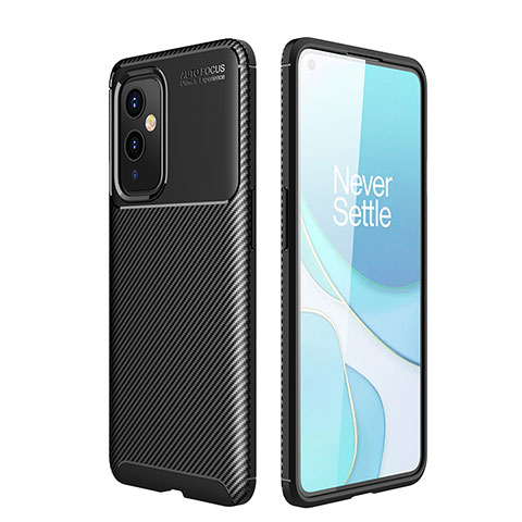 Funda Silicona Carcasa Goma Twill para OnePlus 9 5G Negro