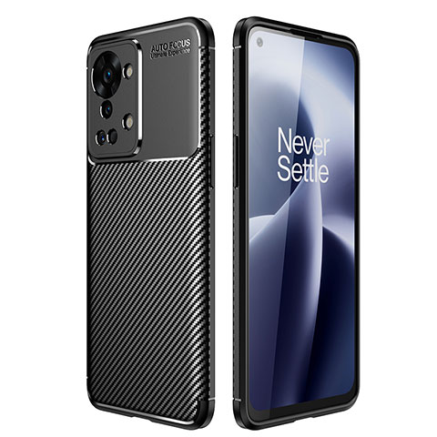 Funda Silicona Carcasa Goma Twill para OnePlus Nord 2T 5G Negro