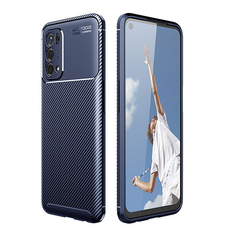 Funda Silicona Carcasa Goma Twill para OnePlus Nord N200 5G Azul