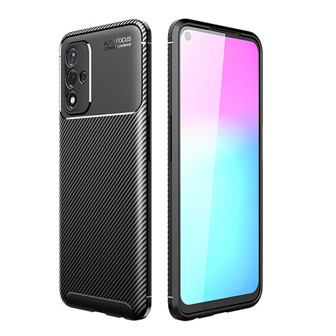 Funda Silicona Carcasa Goma Twill para Oppo A93s 5G Negro