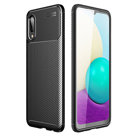 Funda Silicona Carcasa Goma Twill para Samsung Galaxy A02 Negro