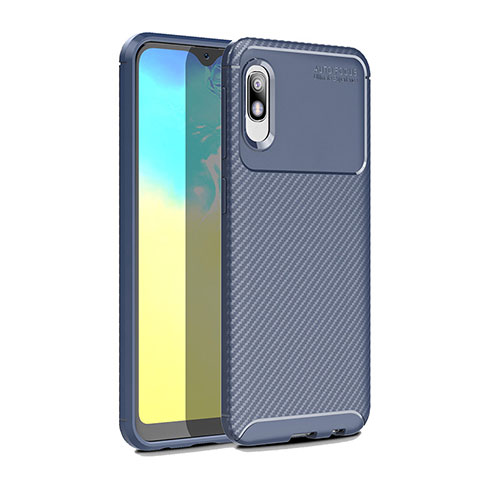 Funda Silicona Carcasa Goma Twill para Samsung Galaxy A10e Azul