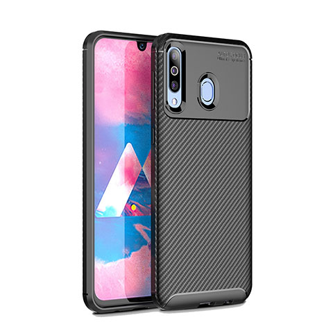 Funda Silicona Carcasa Goma Twill para Samsung Galaxy A40s Negro