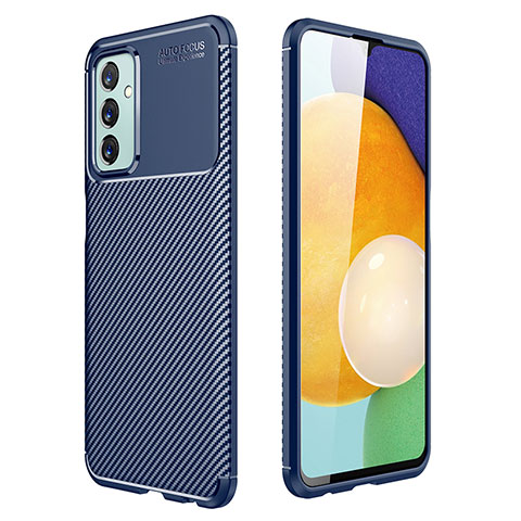 Funda Silicona Carcasa Goma Twill para Samsung Galaxy M23 5G Azul