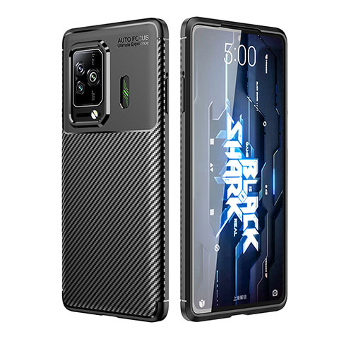 Funda Silicona Carcasa Goma Twill para Xiaomi Black Shark 5 5G Negro