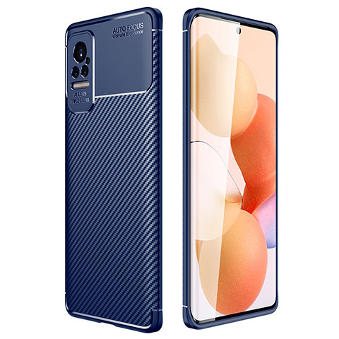 Funda Silicona Carcasa Goma Twill para Xiaomi Civi 5G Azul