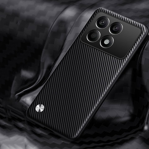 Funda Silicona Carcasa Goma Twill para Xiaomi Redmi K70 5G Negro