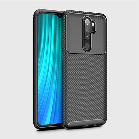 Funda Silicona Carcasa Goma Twill para Xiaomi Redmi Note 8 Pro Negro