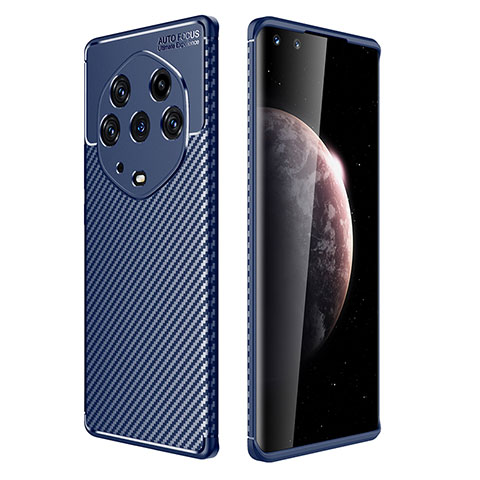 Funda Silicona Carcasa Goma Twill S01 para Huawei Honor Magic3 Pro+ Plus 5G Azul