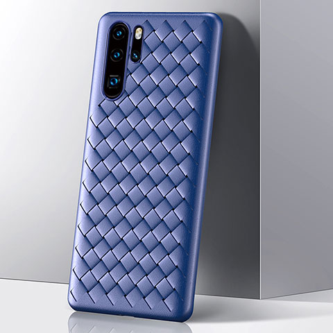 Funda Silicona Carcasa Goma Twill S01 para Huawei P30 Pro Azul