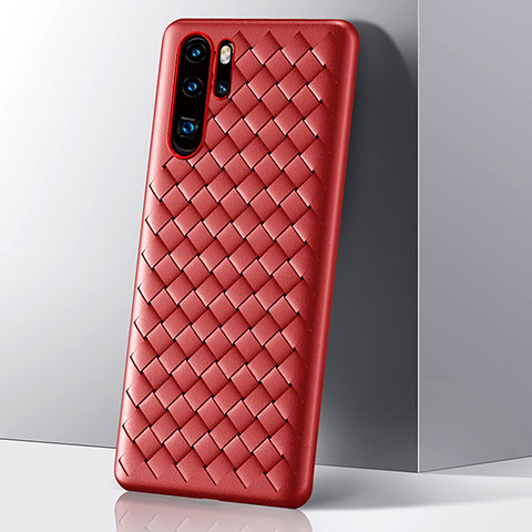 Funda Silicona Carcasa Goma Twill S01 para Huawei P30 Pro New Edition Rojo