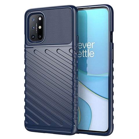 Funda Silicona Carcasa Goma Twill S01 para OnePlus 8T 5G Azul