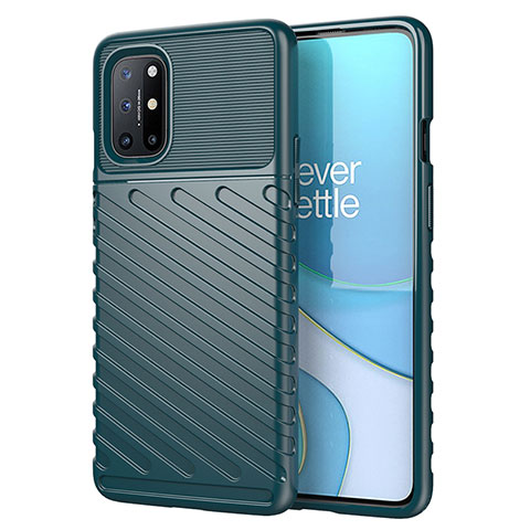 Funda Silicona Carcasa Goma Twill S01 para OnePlus 8T 5G Verde Noche