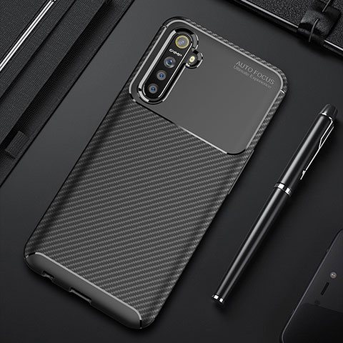 Funda Silicona Carcasa Goma Twill S01 para Oppo K5 Negro