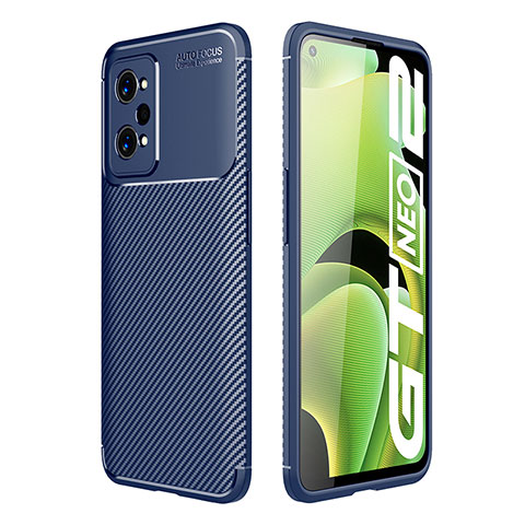 Funda Silicona Carcasa Goma Twill S01 para Realme GT Neo 3T 5G Azul