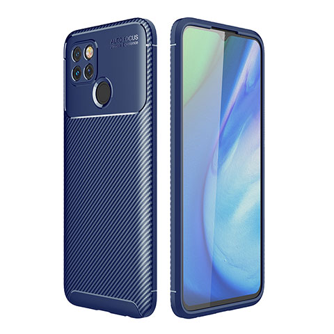 Funda Silicona Carcasa Goma Twill S01 para Realme Q2i 5G Azul