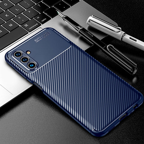 Funda Silicona Carcasa Goma Twill S01 para Samsung Galaxy A04s Azul