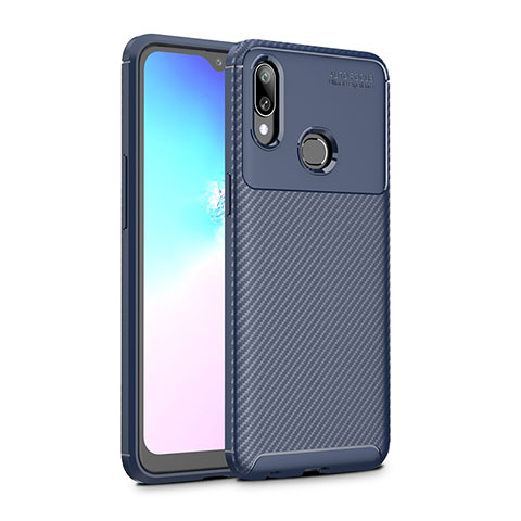 Funda Silicona Carcasa Goma Twill S01 para Samsung Galaxy A10s Azul