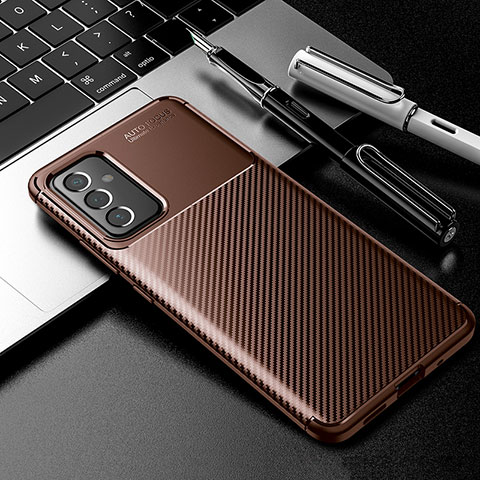 Funda Silicona Carcasa Goma Twill S01 para Samsung Galaxy A34 5G Marron