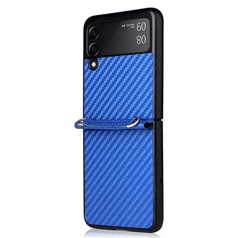 Funda Silicona Carcasa Goma Twill S01 para Samsung Galaxy Z Flip3 5G Azul