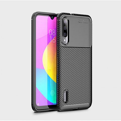 Funda Silicona Carcasa Goma Twill S01 para Xiaomi CC9e Negro