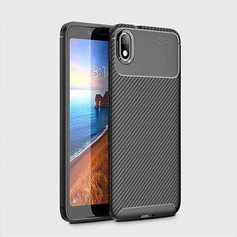 Funda Silicona Carcasa Goma Twill S01 para Xiaomi Redmi 7A Negro