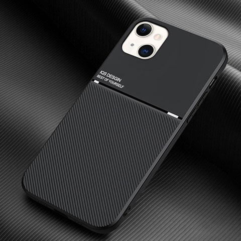 Funda Silicona Carcasa Goma Twill S03 para Apple iPhone 14 Negro