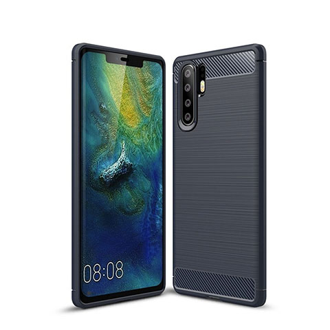 Funda Silicona Carcasa Goma Twill S03 para Huawei P30 Pro New Edition Azul