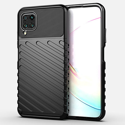 Funda Silicona Carcasa Goma Twill Y01 para Huawei Nova 6 SE Negro