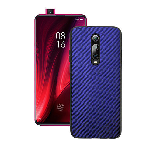 Funda Silicona Carcasa Goma Twill Y01 para Xiaomi Redmi K20 Pro Azul