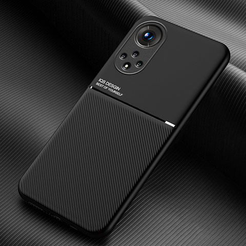 Funda Silicona Carcasa Ultrafina Goma con Magnetico para Huawei Honor 50 Pro 5G Negro