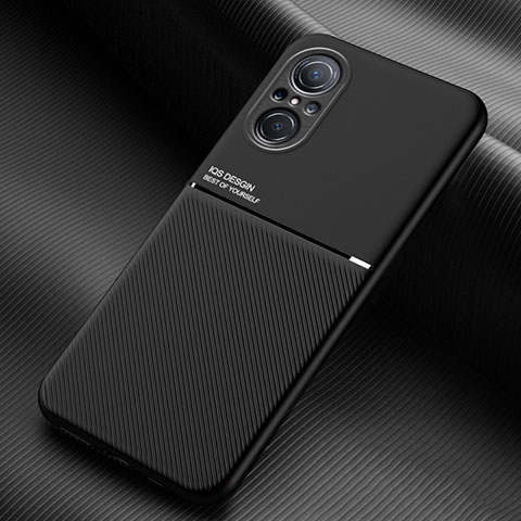 Funda Silicona Carcasa Ultrafina Goma con Magnetico para Huawei Honor 50 SE 5G Negro