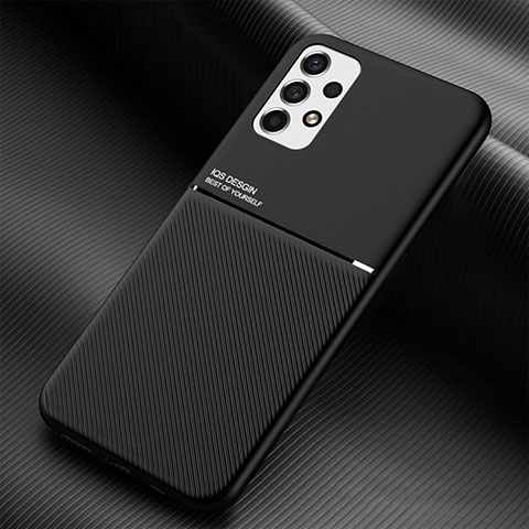 Funda Silicona Carcasa Ultrafina Goma con Magnetico para Samsung Galaxy A53 5G Negro