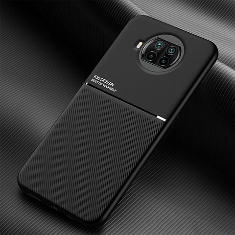 Funda Silicona Carcasa Ultrafina Goma con Magnetico para Xiaomi Mi 10T Lite 5G Negro