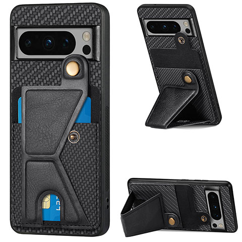 Funda Silicona Carcasa Goma Line para Google Pixel 8 Pro 5G Negro