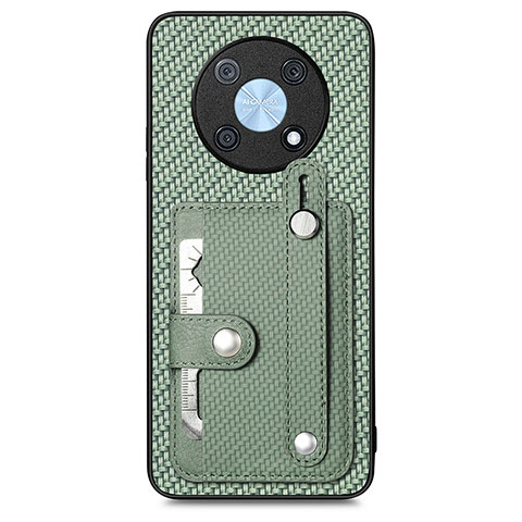 Funda Silicona Carcasa Ultrafina Goma con Magnetico S01D para Huawei Nova Y90 Verde