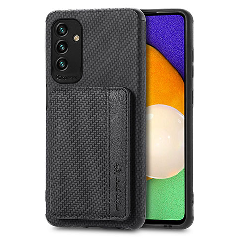 Funda Silicona Carcasa Ultrafina Goma con Magnetico S01D para Samsung Galaxy A13 5G Negro