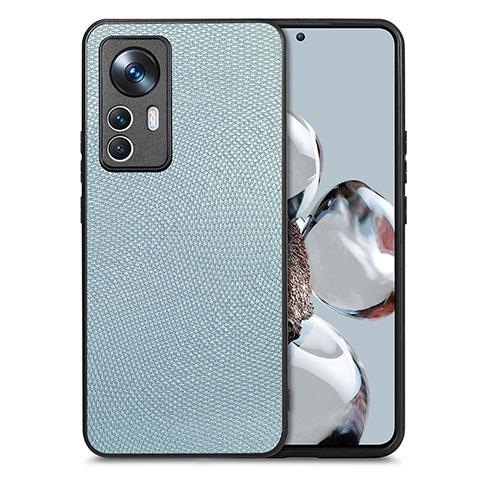 Funda Silicona Carcasa Ultrafina Goma con Magnetico S02D para Xiaomi Mi 12T 5G Azul