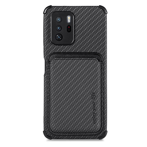 Funda Silicona Carcasa Ultrafina Goma con Magnetico S03D para Xiaomi Poco X3 GT 5G Negro