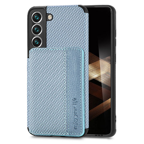 Funda Silicona Carcasa Ultrafina Goma con Magnetico S05D para Samsung Galaxy S24 5G Azul