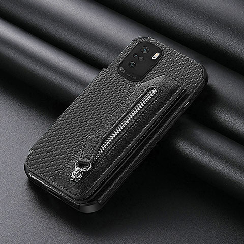 Funda Silicona Carcasa Ultrafina Goma con Magnetico S05D para Xiaomi Mi 11i 5G Negro